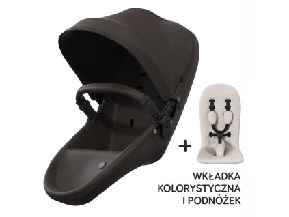 Mima Športová časť kočíka Mima Xari Max, Čokoládová hnedá