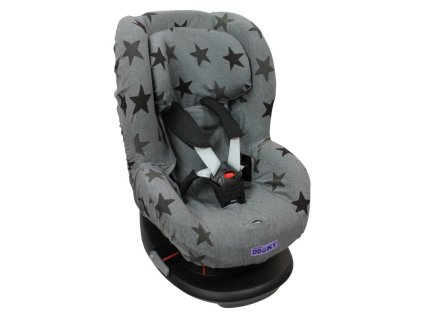 Poťah na autosedačku Seat Cover Group1 Grey Stars