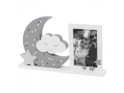 Rámček na fotografiu s LED osvetlením Moonlight Frame Grey