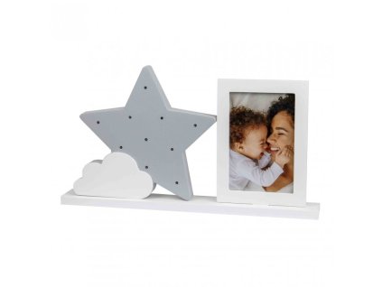 Rámček na fotografiu s LED osvetlením Starlight Frame Grey