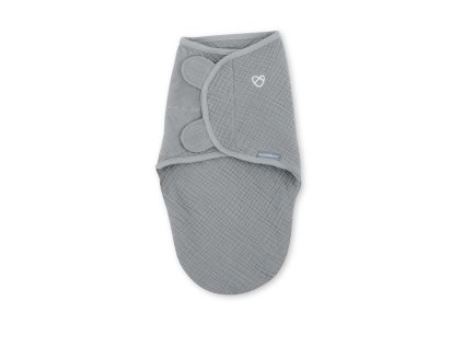 INGENUITY Zavinovačka SwaddleMe™ Ulitka mušelín Granbite 1,5 TOG 0-3m
