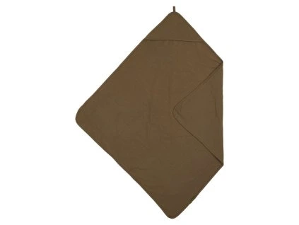 587019 Meyco badcape basic jersey chocolate 800x800