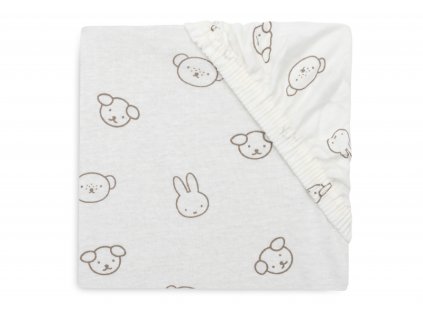 Napínacia plachta 140/150 x 70/75 cm Miffy & Friends