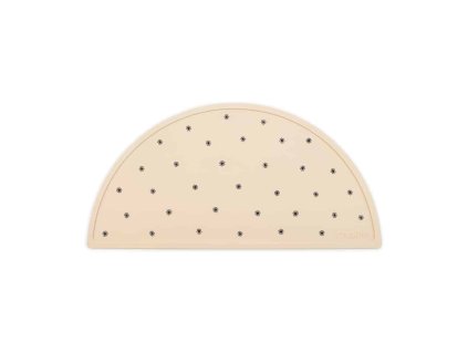 Black Daisy Silicone Place Mat p