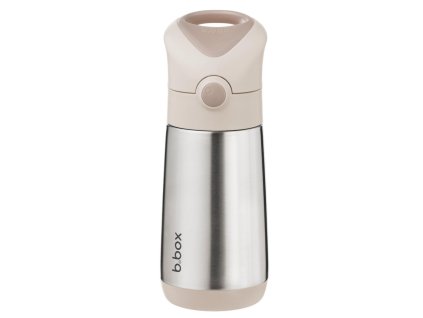 Termoska na pitie so slamkou 350 ml - béžová