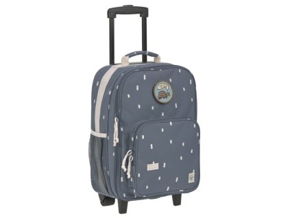 LÄSSIG Trolley Happy Prints midnight blue