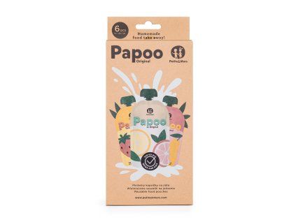 PETITE&MARS Kapsička na jedlo Papoo Original (Variant PETITE&MARS Kapsička na jedlo Papoo Original - 6 ks)