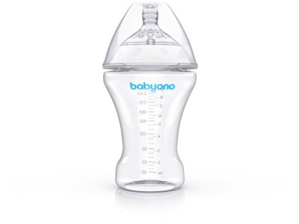 BABYONO Fľaša antikoliková Natural Nursing 260 ml