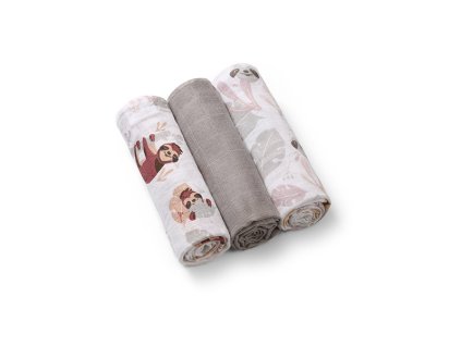 BABYONO Plienky mušelínové Super Soft 3 ks -