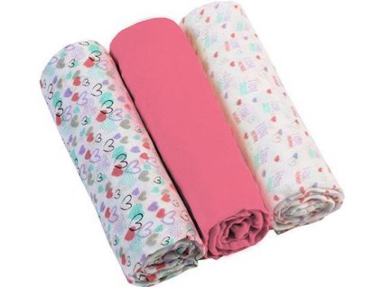 BABYONO Plienky mušelínové Super soft 3 ks (Variant BABYONO Plienky mušelínové Super soft 3 ks ružové)