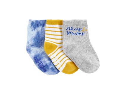 CARTER'S Ponožky Mix chlapec LBB 3ks (Variant CARTER'S Ponožky Mix chlapec LBB 3ks 0-3m)