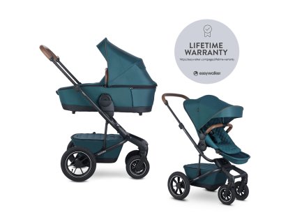 EASYWALKER Kočík kombinovaný Harvey⁵ Premium 2v1 (Variant EASYWALKER Kočík kombinovaný Harvey⁵ Premium 2v1 Jade Green LITE AIR)