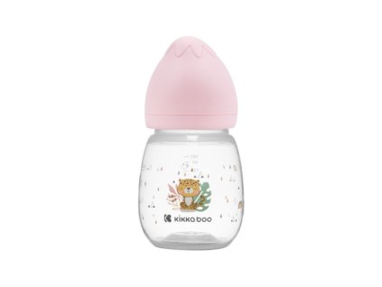 Dojčenská fľaša 180ml 3m+ Savanna Pink