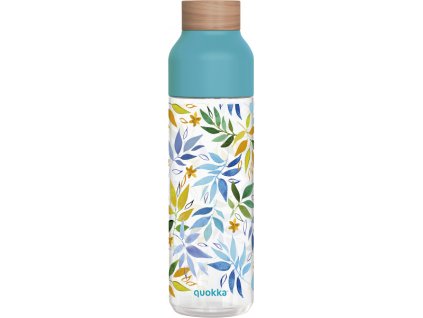 Plastová fľaša Ice Watercolor Leaves 840 ml