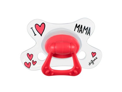 Cumlík Difrax Anatomický - I LOVE MAMA 12+