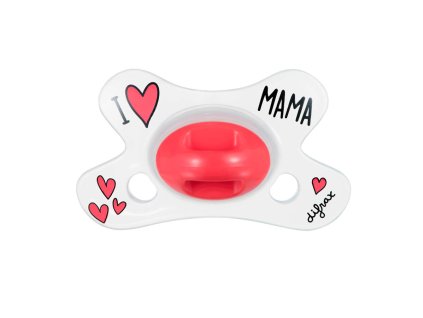 Cumlík Difrax Anatomický I LOVE MAMA 6+