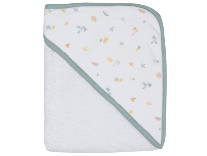 froté osuška s kapucí holandské značky LUMA Babycare Tropical Island