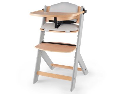 KINDERKRAFT Stolička jedálenská Enock s polstrovaním (Variant KINDERKRAFT Stolička jedálenská Enock s polstrovaním Grey wooden, Premium)