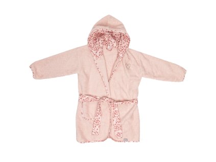 B3016123 růžový župánek s leopardím vzorem vel.86-92