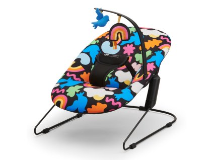 KINDERKRAFT Hojdacie lehátko Calmee Happy Shapes 0m+, do 9kg