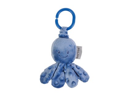 NATTOU Chobotnička vibračná na C krúžku (Variant NATTOU Chobotnička vibračná na C krúžku dark blue 20 cm Lapidou)