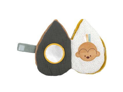 NATTOU Knižka edukačná látková LA 13x20 cm