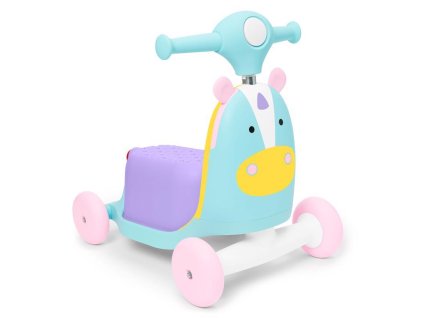 SKIP HOP Zoo odrážadlo 3v1 Ride-On (Variant SKIP HOP Zoo odrážadlo 3v1 Ride-On Jednorožec 12m+ do 20 kg)