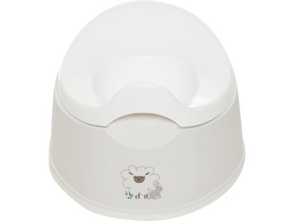 Nočník Bébé-Jou Grow Tiny Sheep krémový s ovečkou