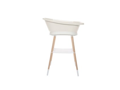 luxusné Sada vaničky Sense Light Oat v krémovej a stojane Sense White