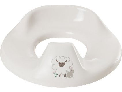 Sedadlo na WC Bebé-Jou Tiny Sheep krémové s ovečkou