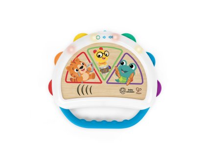 BABY EINSTEIN Hračka hudobná tamburína Tap & Shake™ Magic Touch™ HAPE 6m+