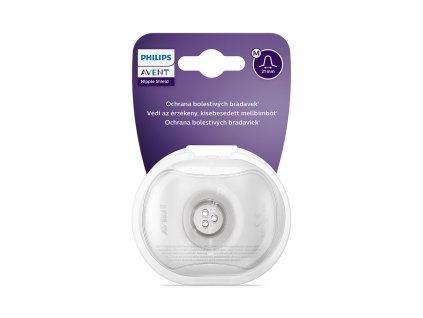 Philips AVENT Chránič prsných bradaviek (Variant Philips AVENT Chránič prsných bradaviek medium 2 ks + sterilizačný obal)