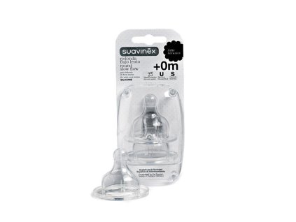 SUAVINEX | NÁHRADNÝ CUMLÍK Silikon UNI/S - 2 ks