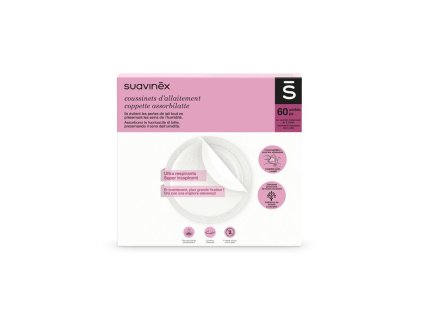 SUAVINEX | Absorpčné vložky - 60 párov