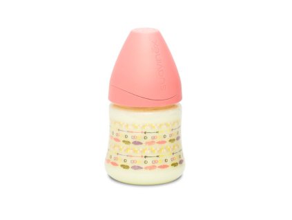 SUAVINEX LÁHEV 150ml sav.latex kulatá (Variant SUAVINEX | LÁHEV KULATÁ SAVIČKA latex 150ml - RUŽOVÝ INDIÁN)