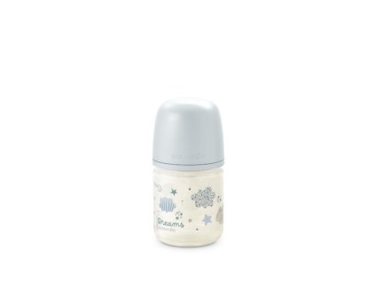 SUAVINEX | Fľaša SKLO DREAMS 120 ml fyziologická SX PRO +0 SF (Variant SUAVINEX | Fľaša SKLO DREAMS 120 ml fyziologická SX PRO +0 XS - modrá)