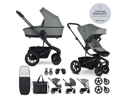 EASYWALKER Kočík kombinovaný Harvey⁵ (Variant EASYWALKER Kočík kombinovaný Harvey⁵ Agave Green XXL AIR)