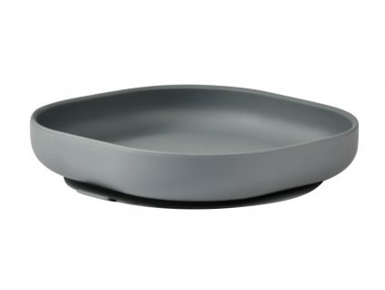 Tanier silikónový s prísavkou Mineral Grey