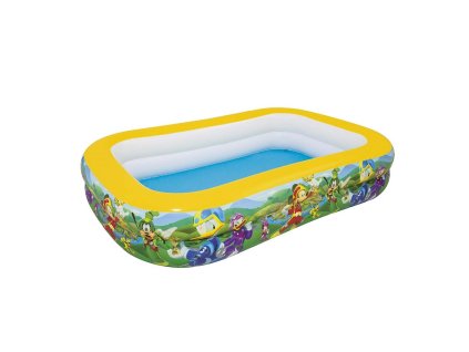 Detský nafukovací bazén Bestway Mickey Mouse Roadster rodinný