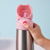 Termoska na pitie so slamkou 500 ml - flamingo fizz