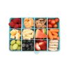Snackle Box Krabička na občerstvenie 1368 ml - modrozelená