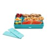 Snackle Box Krabička na občerstvenie 1368 ml - modrozelená