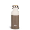 Citron Nerezová fľaša na vodu 500 ml - Brown