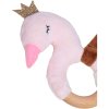 TRYCO Hryzačka s dreveným krúžkom - Swan Ivy
