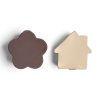 Citron Silikónové organizéry na potraviny, 4ks - Beige/Plum/Caramel