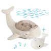 Cloud b®Tranquil Whale™- Nočné svetielko - Veľryba, biela