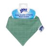 XKKO Organic Staré časy Šatka - Granite Green