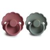 CUMLÍKY FRIGG DAISY DUSTY ROSE/ LILY PAD, 0-6M, KAUČUK