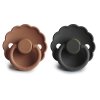 CUMLÍKY FRIGG DAISY GRAPHITE/ PEACH BRONZE, 0-6M, KAUČUK
