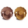 CUMLÍKY FRIGG DAISY HONEY GOLD/ ROSE GOLD, 0-6M, KAUČUK